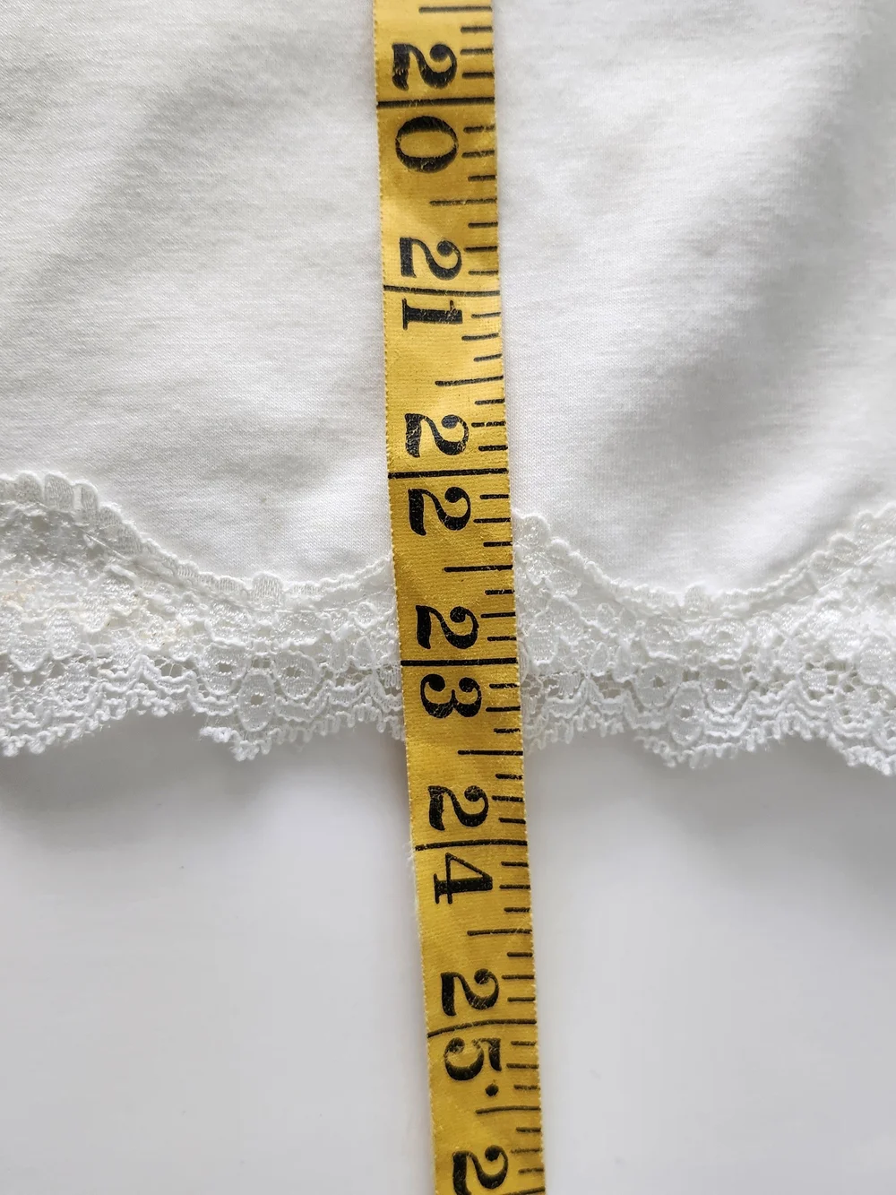 New Cream Lace-Trim Cami Top - Picture 7 of 7